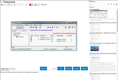 Treecomp - Flamory bookmarks and screenshots