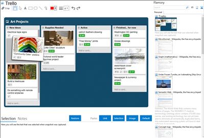 Trello - Flamory bookmarks and screenshots