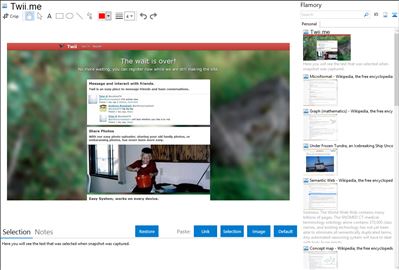 Twii.me - Flamory bookmarks and screenshots