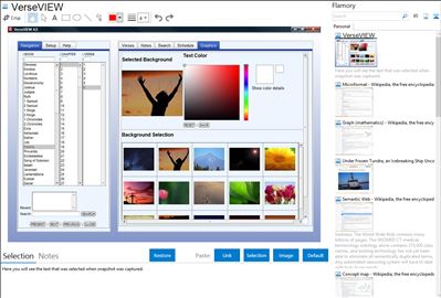 VerseVIEW - Flamory bookmarks and screenshots