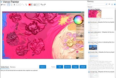 Verve Painter - Flamory bookmarks and screenshots
