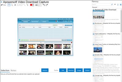 Apowersoft Video Download Capture - Flamory bookmarks and screenshots