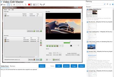 Video Edit Master - Flamory bookmarks and screenshots