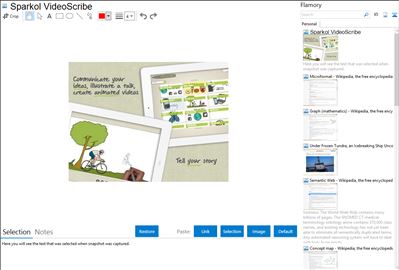 Sparkol VideoScribe - Flamory bookmarks and screenshots