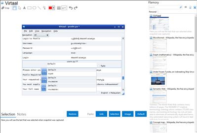 Virtaal - Flamory bookmarks and screenshots