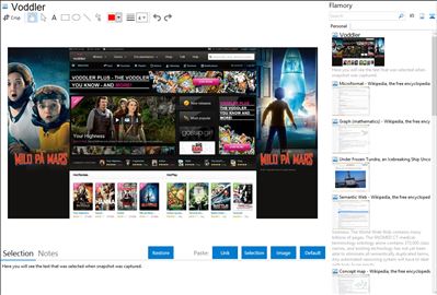 Voddler - Flamory bookmarks and screenshots