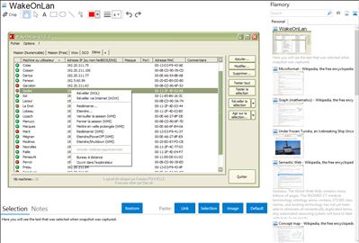 WakeOnLan - Flamory bookmarks and screenshots
