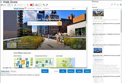 Walk Score - Flamory bookmarks and screenshots