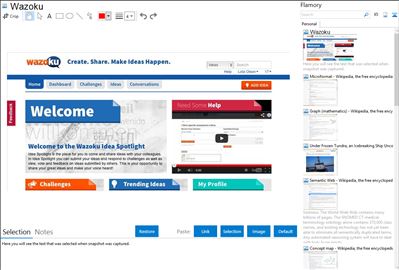 Wazoku - Flamory bookmarks and screenshots