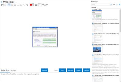 WikiTaxi - Flamory bookmarks and screenshots