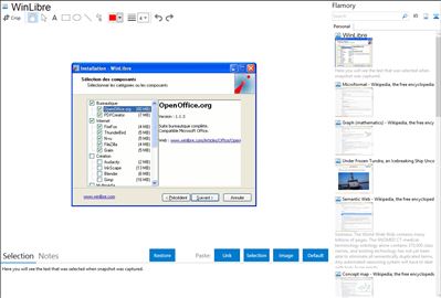 WinLibre - Flamory bookmarks and screenshots
