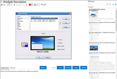 WinSplit Revolution - Flamory bookmarks and screenshots