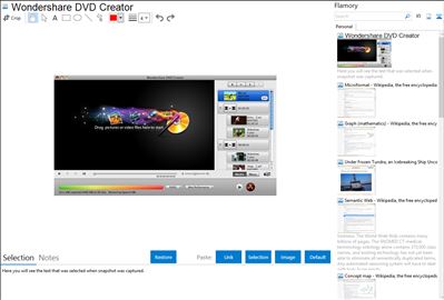Wondershare DVD Creator - Flamory bookmarks and screenshots
