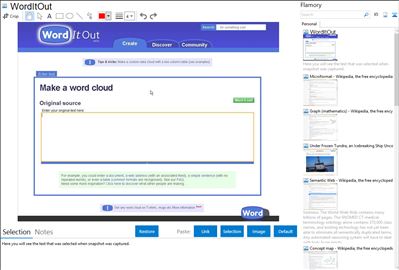 WordItOut - Flamory bookmarks and screenshots