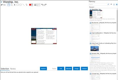 Worship, Inc. - Flamory bookmarks and screenshots